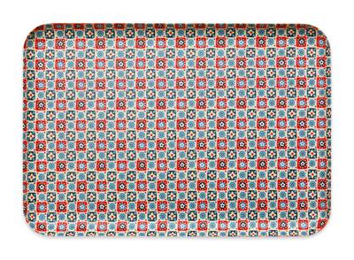 Tatsucraft Yuzen Washi Podnos L 39cm Kvetinová Mriežka Umývačka Riadu Bezpečný Podnos Podnos Štýlový Plastový Veľký Malý Veľký Hlboký Štvorcový Obdĺžnikový Západný Štýl