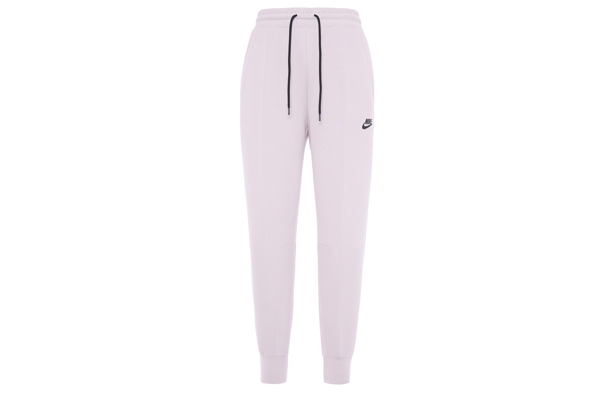 Nike Sportswear Tech Fleece Knitted Sweatpants Women s Gray Purple FB8331-019 S