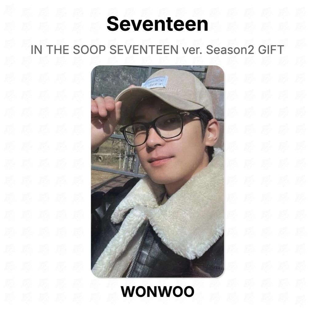 Seventeen IN THE SOOP SEVENTEEN ver. Season2 GIFT Fotocarta Ufficiale