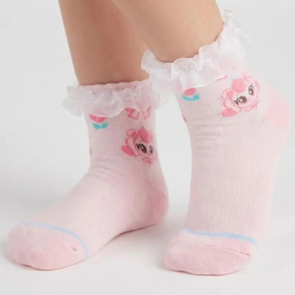 Premier Farm Catch Teenieping Princess Lace Kids' Mid-Length Socks 3 Pairs