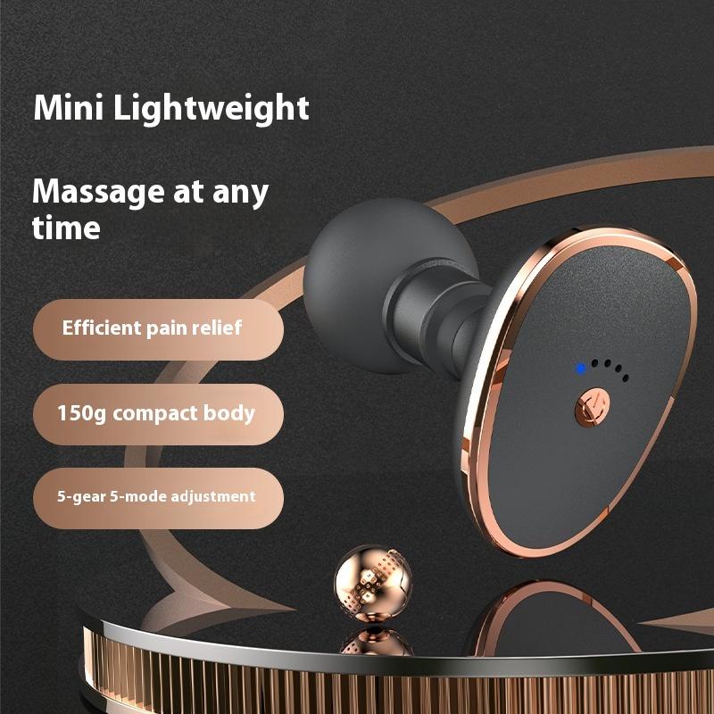 Popular Products Five Modes Handheld Mini Deep Tissue Fascia Portable Body Relaxing Muscle Mini Vibration Pocket Massage Gun