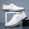Foreign Trade 2025 Spring New Men's Casual Leather Shoes Breathable and Comfortable Soft-soled Leather Shoes
