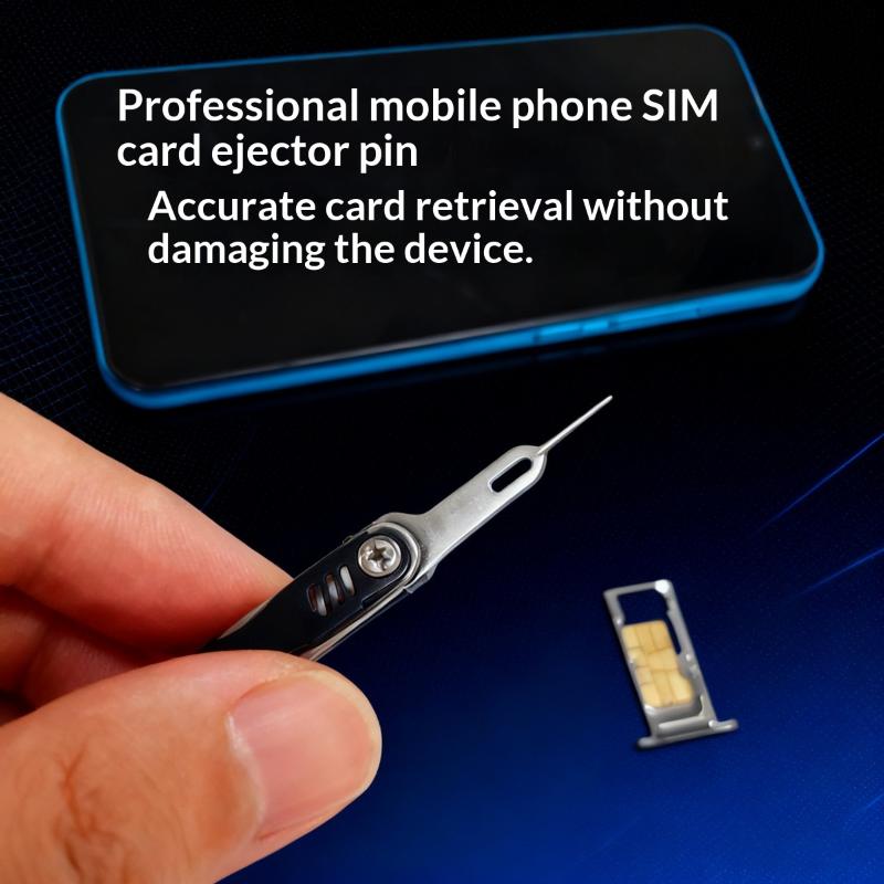 5 In 1 Mobile Phone Sim Card Ejector Tool, High-End Phone Card Ejector, Multi-Functional Mobile Mini Portable Multi-Purpose Tool