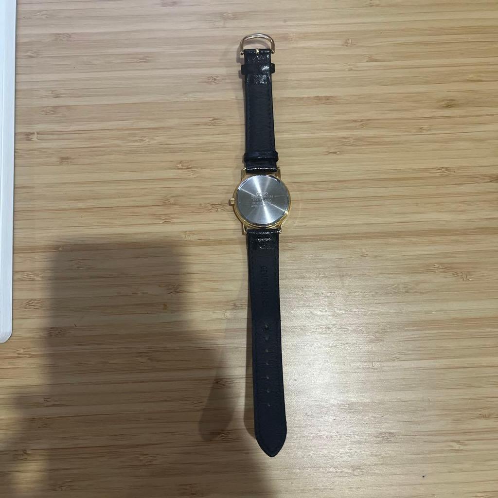 Used Casio Analog Watch Black/Gold