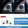 For Mitsubishi Lancer Evolution EVO X 2008-2015 Center Full Set Suit Cover Real Carbon Fiber Sticker Car Interior Accessories