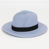 Foldable Colorful Summer Straw Hat Square Buckle Outdoor Beach Travel Breathable