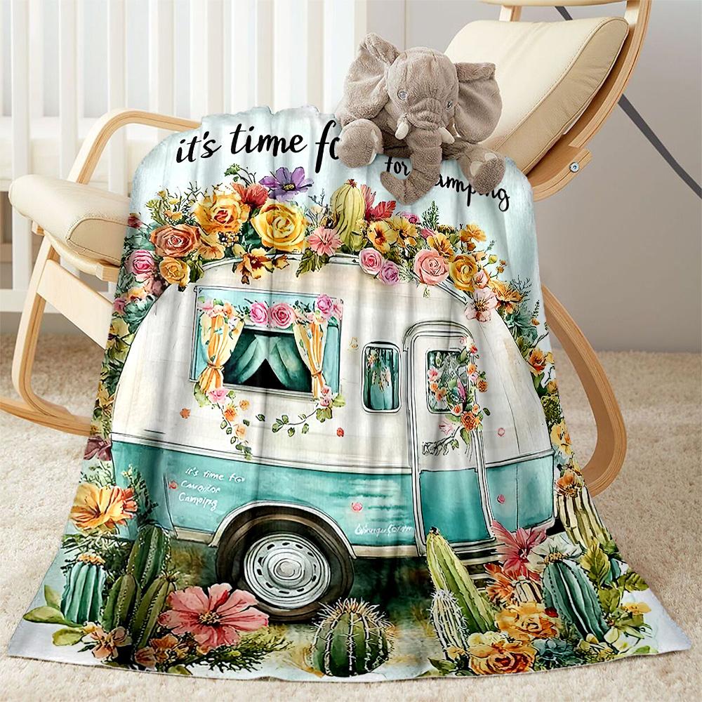 Beach Surfboard Paradise Blankets are suitable for living rooms,making them an ideal choice for outdoor travel and gifts.