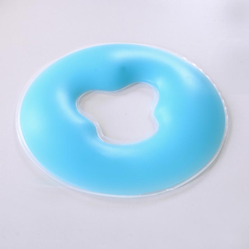 U-Shaped Beauty Salon Silicone Prone Pillow with Hole