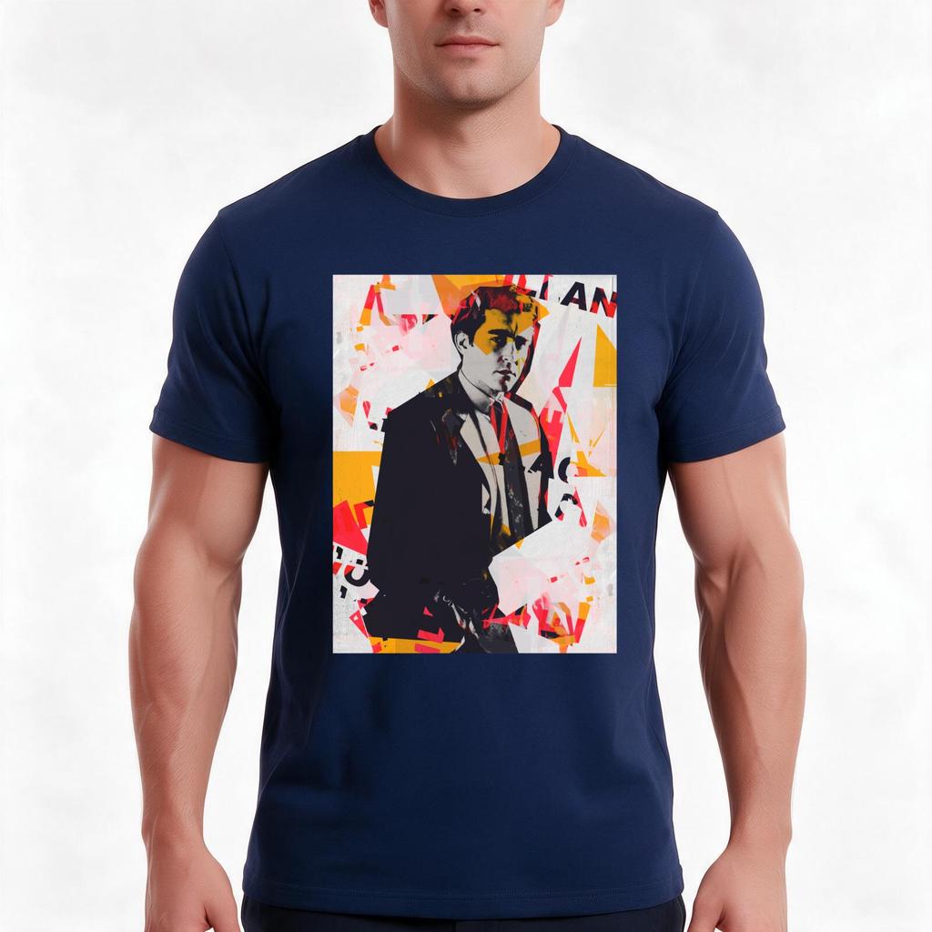 Joe MacMillan HACF Poster Series TShirt Summer Casual Cotton Tee Oversized Streetwear Tops Vintage Graphic Print