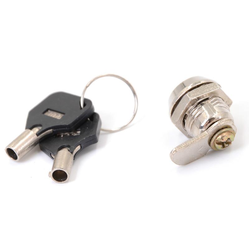 1 Set Locks With Keys Cam Cylinder Locks Door Cabinet Mailbox Cabinet Drawer Locker Security Furniture Cabinet Door