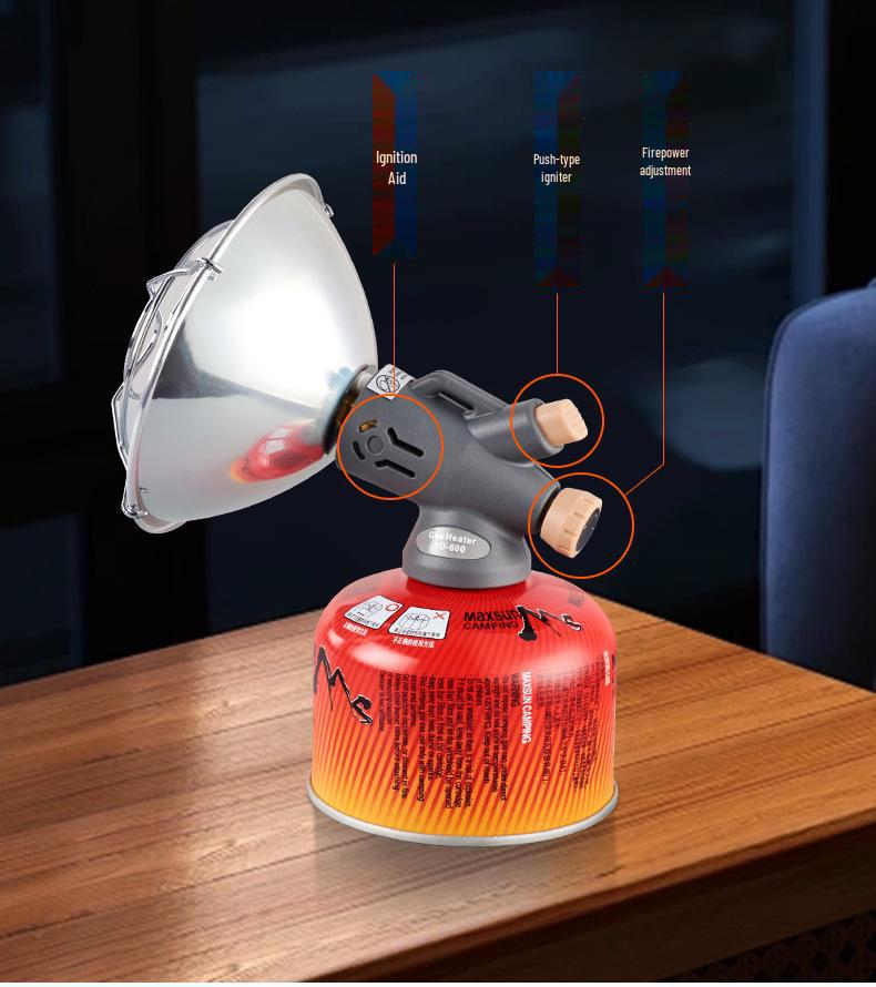 Portable Outdoor Heater: Mini Sun Stove for Camping and Tent Heating