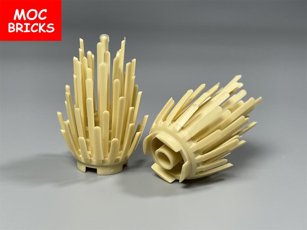 Non-Toxic Moc Bricks Bush Shrubbery City House Accessories Plant Tree Pine Shrub Assembled Particles Children'S Dolls Kids Toys
