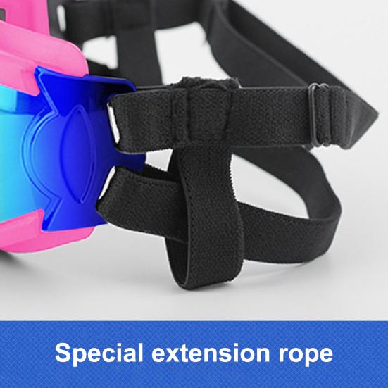 Dog Goggles Medium Large Breed Sunglasses Windproof Fogproof UV Eye Protection Pet Glasses Snowproof Waterproof Eyewear for Puppy Doggy