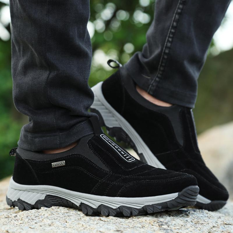 Fashion Men Loafers Shoes Leather Sneakers Male Breathable Casual Shoes Men Outdoor Non Slip Men Walking Driving Shoes Footwear jmk89