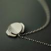 New Fashion Trendy Jewelry Fresh Love Heart The Original Clavicle 925 Sterling Silver Pendant Necklace Anti-allergic HZX052
