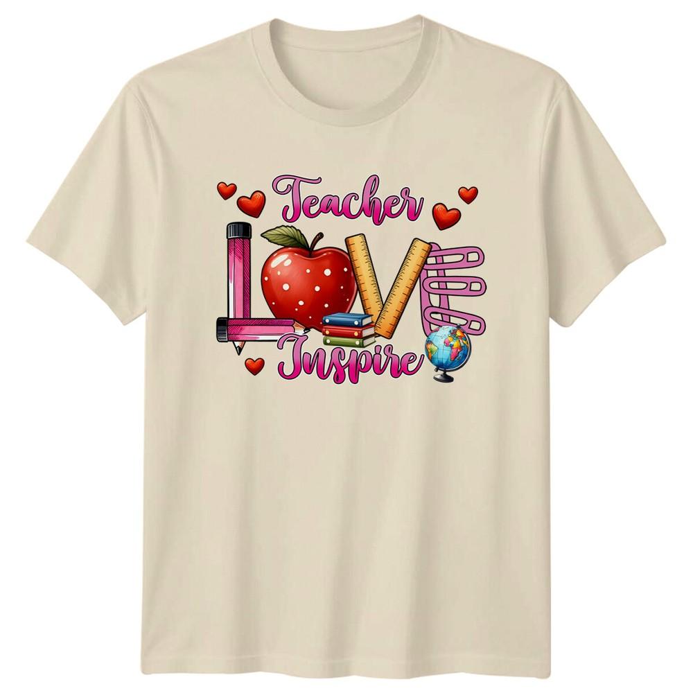 Teacher Love Inspire TShirt Education Job Teacher TShirt
