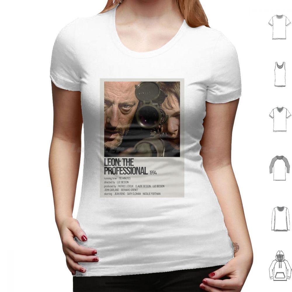 Léon Der ProfiGelb Schwarz Kunstwerk T-Shirt Baumwolle Herren Damen DIY Druck Leon Leon Der Profi Film Mathilda Natalie