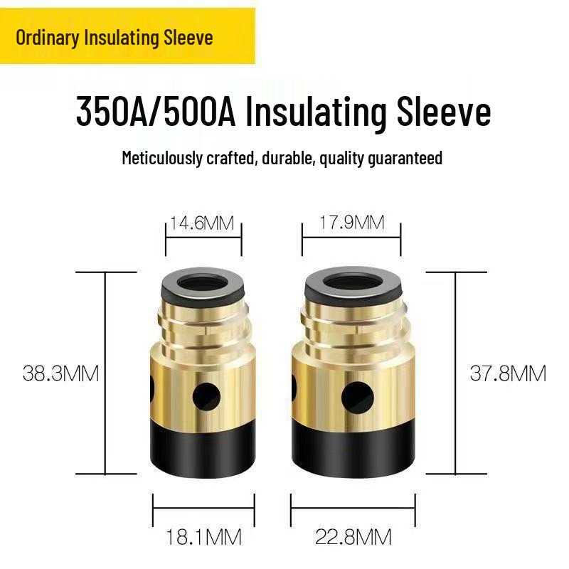 

MIG Welding Insulation Sleeve: 350A/500A Welding Gun Gas Shielded Accessories Nozzle Joint for Panasonic