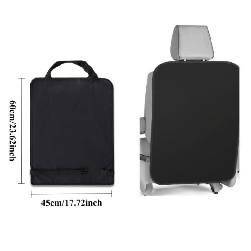 Back Seat Cover for Kids, Waterproof Kick Mats Backseat Protector, Durable Car Seat Back Protectors for Vehicles