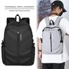 Men's Lightweight Water-Repellent Casual Backpack for Travel and College