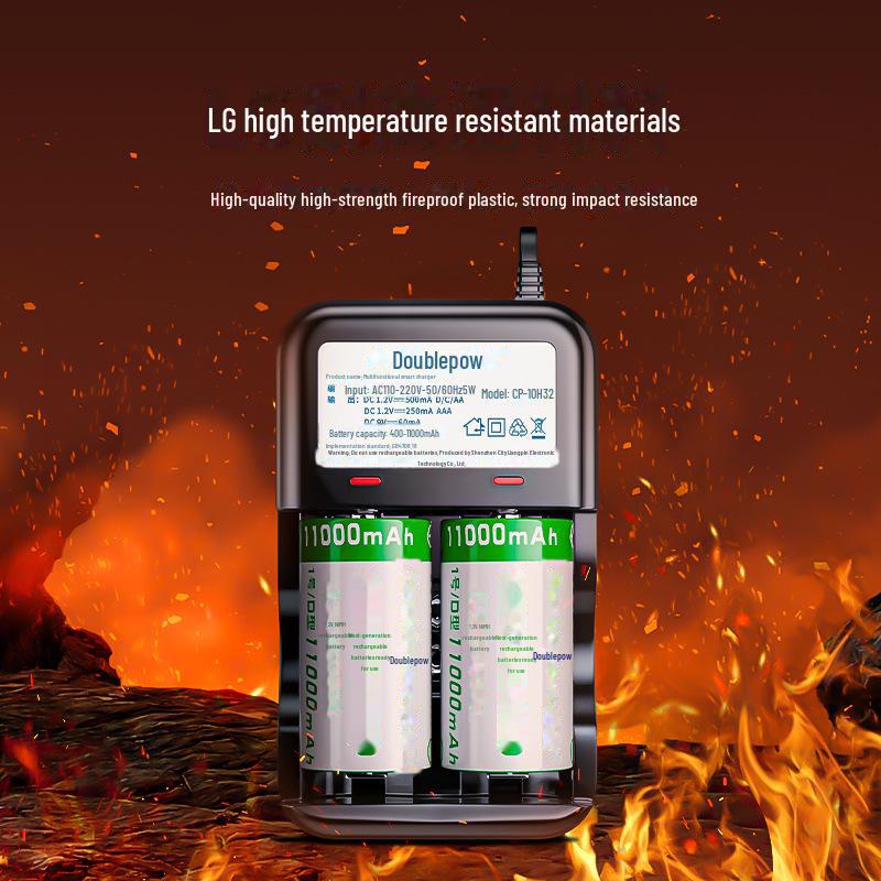 Enhanced 11000mAh D-type 1.2V Nickel-Hydrogen Rechargeable Battery for Gas Stove Water Heaters