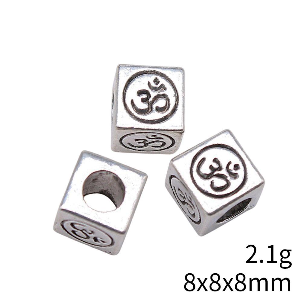 Beads Pendant Jewelry Materials Character Love Big Hole Beads Loose Spacer Accessories Parts Jewellery Making