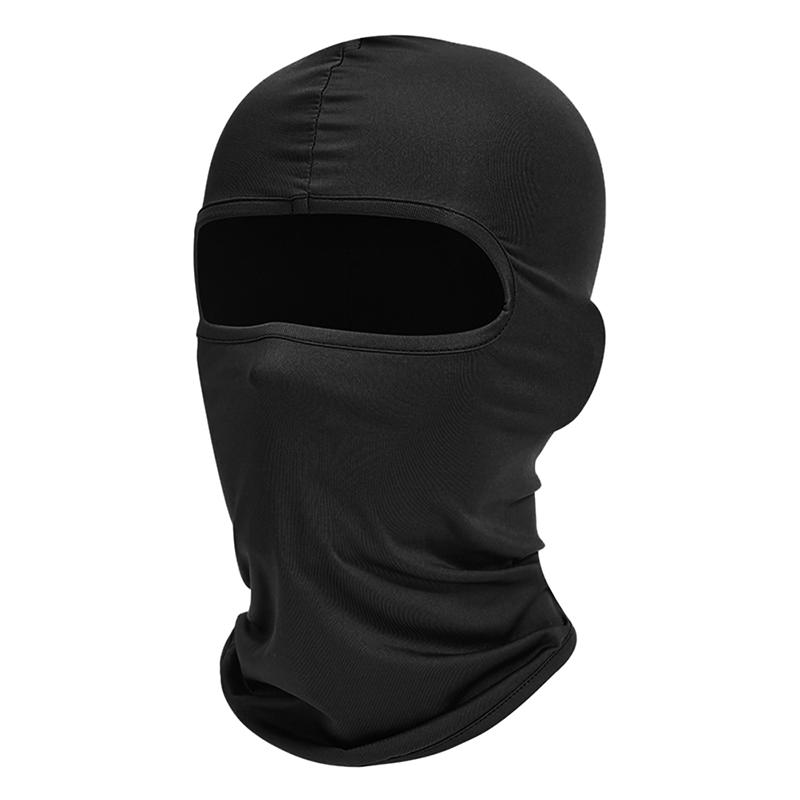 Bicycle Mask Motorcycle Full Face Cover Anti-UV Breathable Neck Full Mask Cycling Warmer Windproof Bike Helme Face Shield чёрный