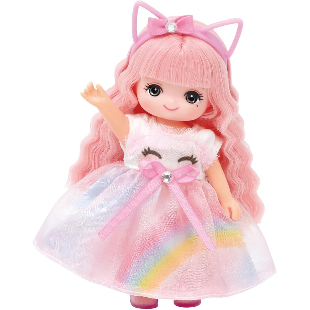 Takara Tomy “Licca-chan Doll LD-27 Yumekawa Maki-chan” dress-up doll playhouse toy 3 years old an...