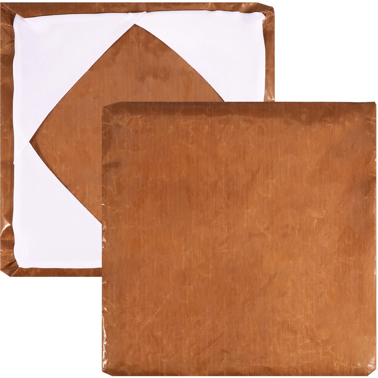 

2Pcs Wrap Cover for Heat Press Platen Non-Stick High Temperature Resistant Teflon Protector for Remove Residue Ink and Adhesive