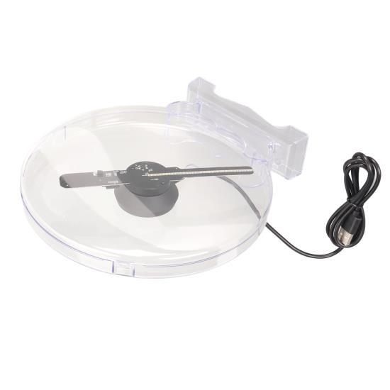 3D Hologram Fan WiFi Projector Naked Eye 3D Display 1080x160 80pcs LED Beads 3D Hologram Projector Advertising Display 