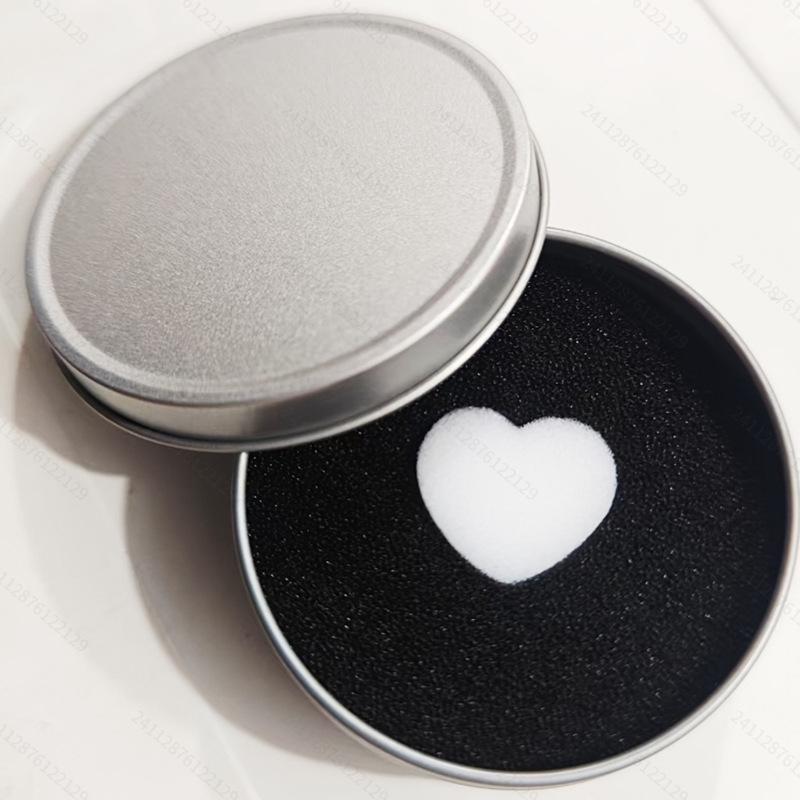 Pudełko do czyszczenia pędzli do makijażu: Płyn do czyszczenia pędzli do cieni do powiek i gąbek, Nie wymagający mycia, narzędzie kosmetyczne do czyszczenia na sucho