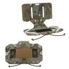 Foldable Training Vest Phone Holder Multifunctional Folding Navigation Pad Vest Phone Board Plate Carrier