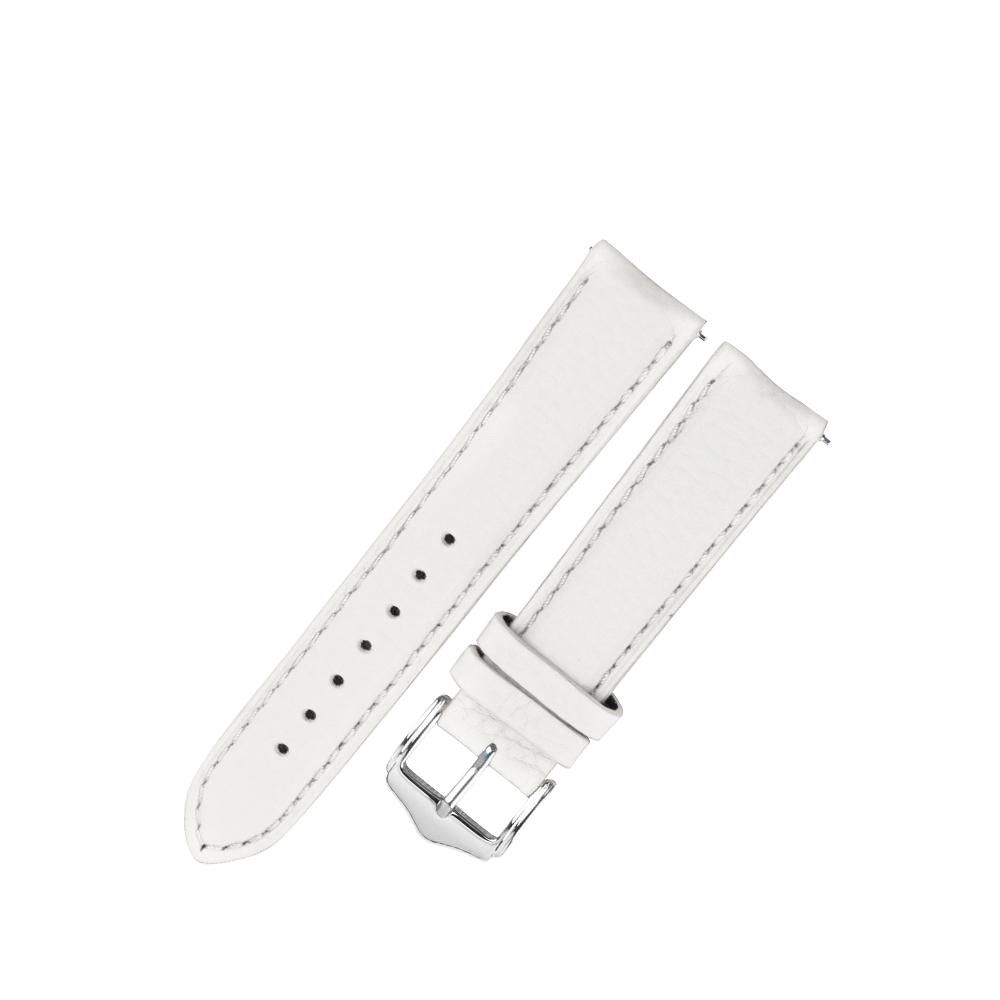 Litchi Pattern Soft Leather Watch Band Bracelet 18mm 19mm 20mm 22mm Cowhide Watchband Replacement Wrist Straps Accessories