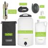 Miniwell Outdoor Portable Gravity Water Filter System with Water Reservoir for Hiking,camping,survival and Travel
