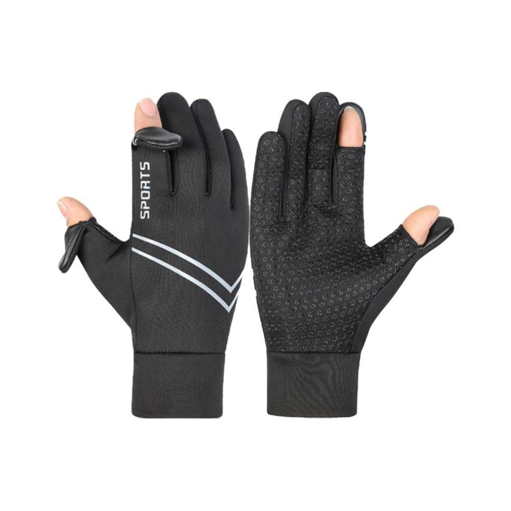 Touchscreen Cycling Gloves Double Layer Ski Gloves Unisex Winter Gloves