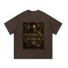 Kracht en Eer Krijger Unisex Oversized T-shirt