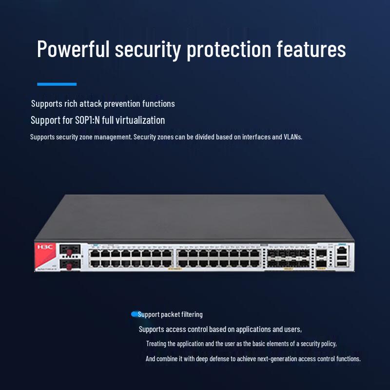 H3C F1000-AI-10 Enterprise Gigabit Firewall