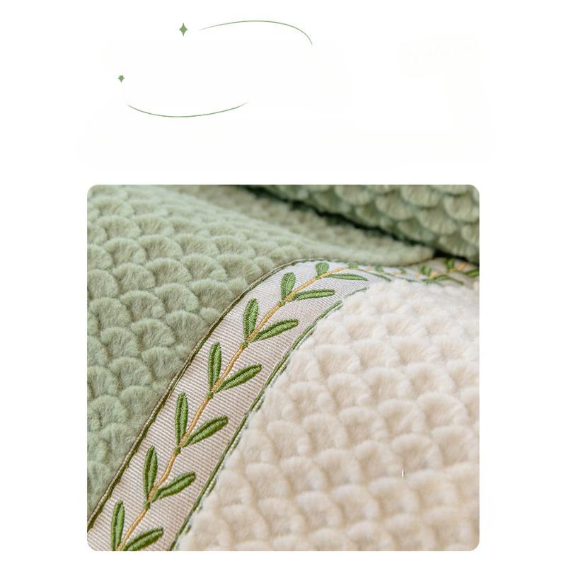 Chenille Four Seasons Universal Sofa Cushion Non-Slip Anti-Scratching Sofa Towel Full Cover Cloth Simple Style All-Inclusive Sofa Cover