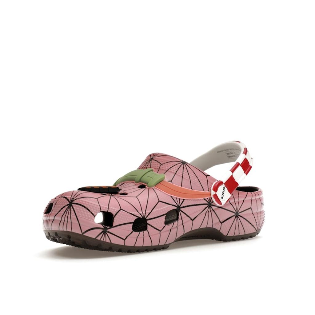 Crocs Demon Slayer X Classic Clog Nezuko Unisex Sneakers Pink Green 209320-206