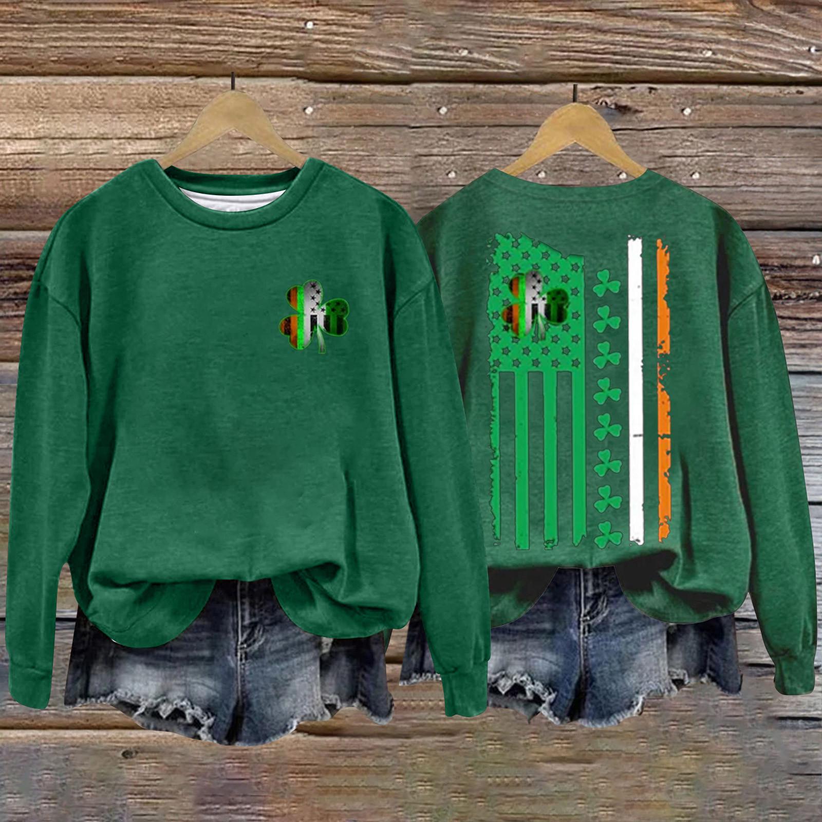 

Женские топы с круглым вырезом, хлопковый женский повседневный модный пуловер с длинным рукавом и круглым вырезом L