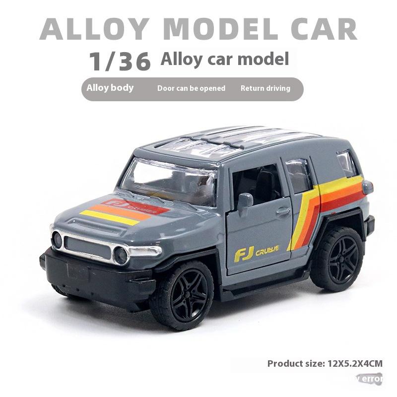 Modello di auto fuoristrada in lega Simulazione Giocattolo per bambini Auto per bambini Ornamenti per auto Decorazione