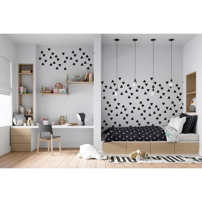 A4 Stencil - White - Triangles - 1 Stencil - For Children - Crafts