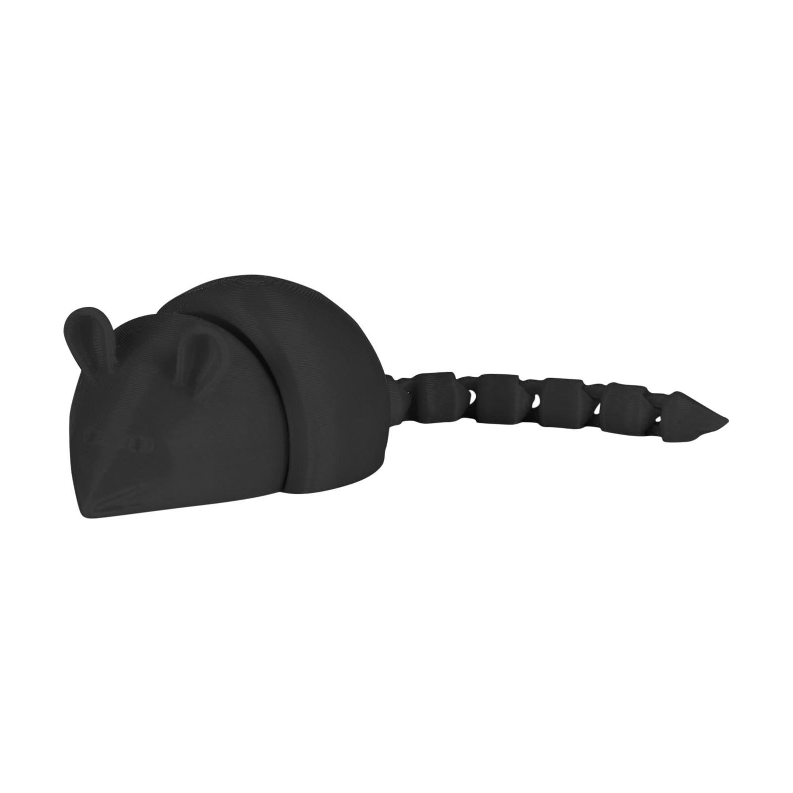 

3D-печатные шарнирные подвижные абстрактные креативные мышиные украшения декоративные для взрослых и детей One Size