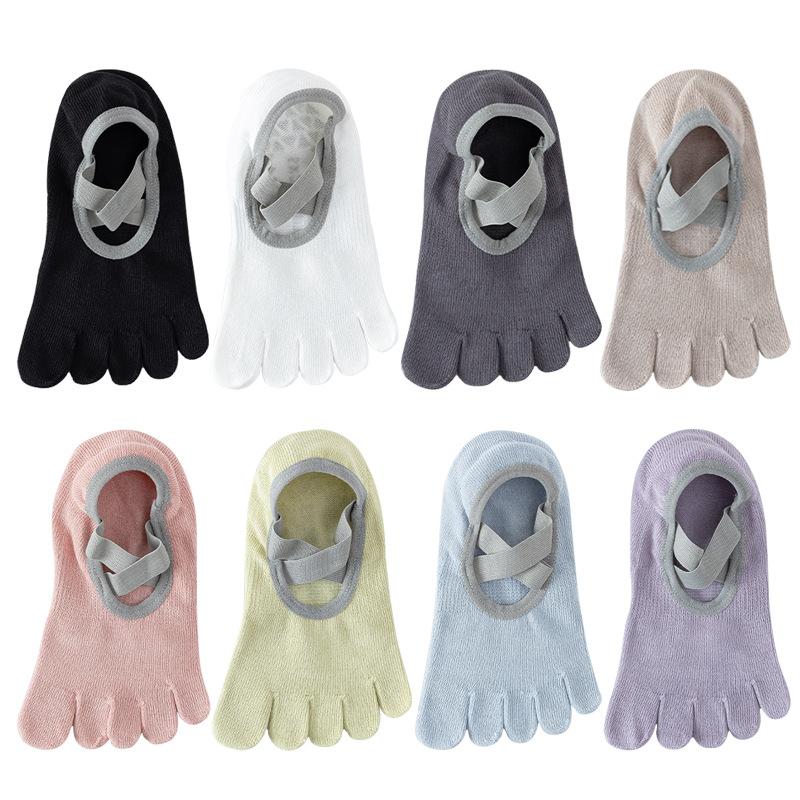 Five-Finger Yoga Socks - Children's Size - Anti-Slip - Pilates Training - Summer Lightweight Model - Sports Fitness Split-Toe Boat Shoes for Women