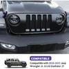 Hood Latch Lock Catch Brackets Cover Trim Fit for 2018-2025 Jeep Wrangler JL JLU & Gladiator JT(Purple)