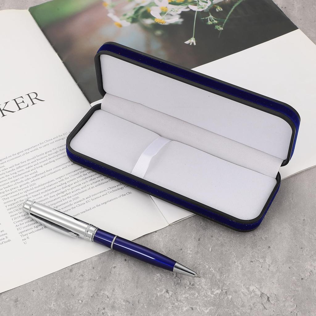 AlistaVolare Cresita Ballpoint Pen (G2 Compatible, Sapphire Blue) with Gift Case, Perfect for Gifts and Souvenirs