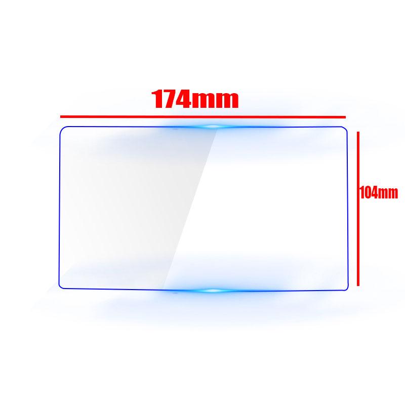 Auto Gehärtetes Glas Displayschutzfolie Aufkleber GPS LCD Schutz Für KIA RIO KX3 K2 K3 KX5 K5 Sorento Sportage Optima Fort