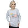 Dumbo Klassisches Heather-Sweatshirt für Damen/Damen