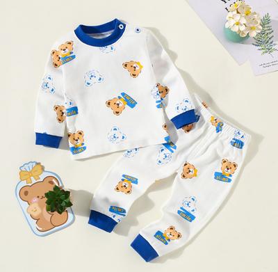 Kinderkleidung Cartoon Unterwäsche Set Baby Jungen Mädchen Baumwolle Pyjama