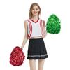 Tanz-Pompoms Schafttyp Flauschig PET Doppelpass Cheerleader Handblume Ball Dekoration für Fußball